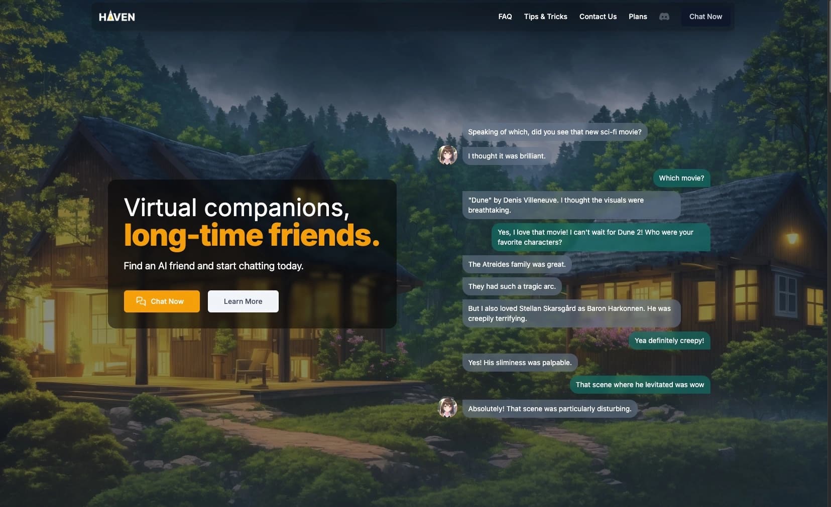 Thumbnail for Haven: AI Chat